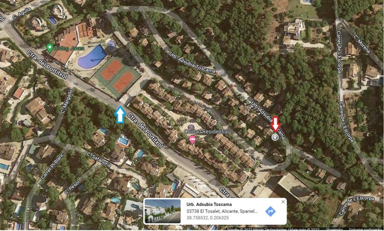 Villa Adriana V Rezidencii Toscamar 자베아 외부 사진